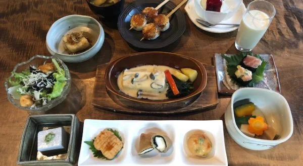 Sabo Mameya Obuse Nagano Vegetarian Dining