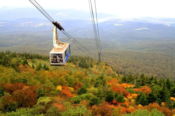 Hakkoda Ropeway Aomori Japan Autumn