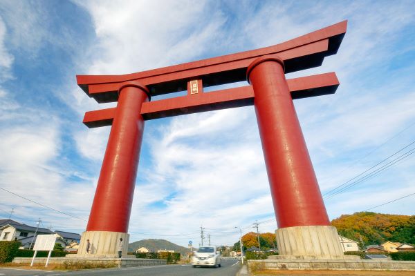 Saijo Inari Torii Gate Okayama Japan