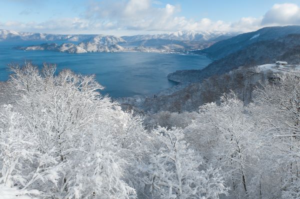Shimei-Tei Observatory Lake Towada Aomori Japan