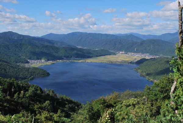 Lake-Yogo-from-Shizugatake-Nagahama-Shiga-Japan