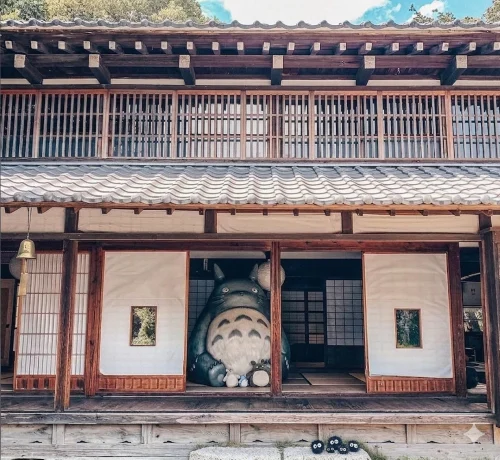My Neighbor Totoro House Kurosuke's House in Sayama Hills in Saitama With Totoro