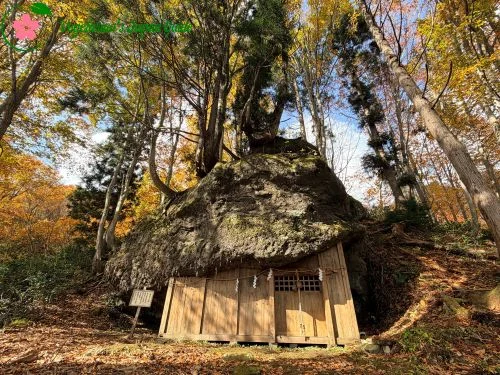 Mitsuishi Shrine Worship Hall Tadami Fukushima Japan