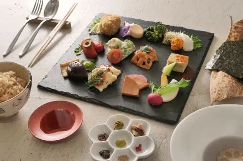 Vegan Restaurant Ain Soph. Ginza in Tokyo Japan