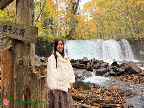 Choshi Falls Oirase Gorge Aomori Japan