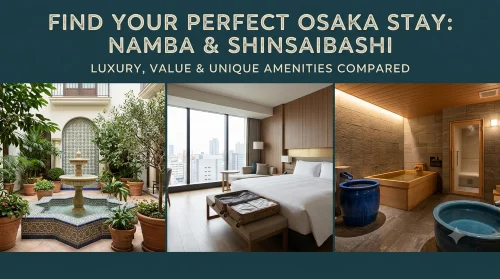 Best Affordable But Spacious Hotels in Namba With Laundry