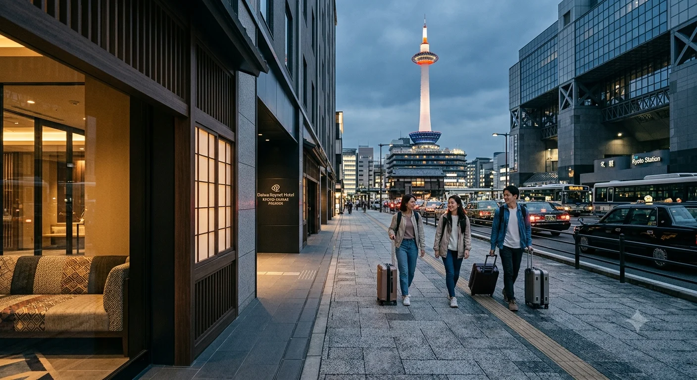 Top Affordable & Spacious Kyoto Station Hotels with Laundry
